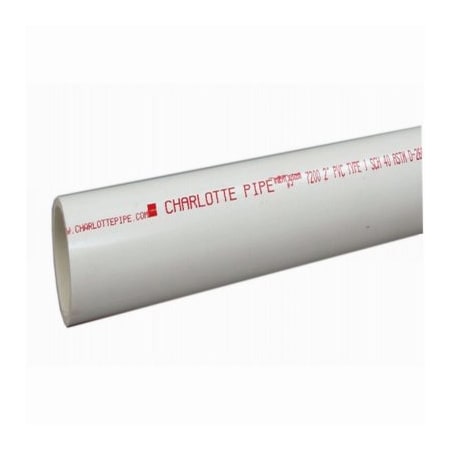 Charlotte Pipe And Foundry 114x2 SCH40 PVC Pipe PVC 07100  0200R